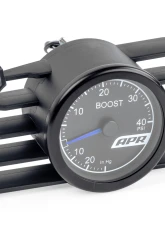 APR Universal Mechanical Boost Gauge 52mm Blue Needle for Volkswagen Golf/GTI/R MK6/MK7/MK8                                     - MS100148 - Image 2