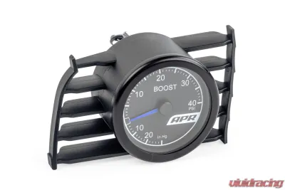 APR Universal Mechanical Boost Gauge 52mm Blue Needle for Volkswagen Golf/GTI/R MK6/MK7/MK8 - MS100148
