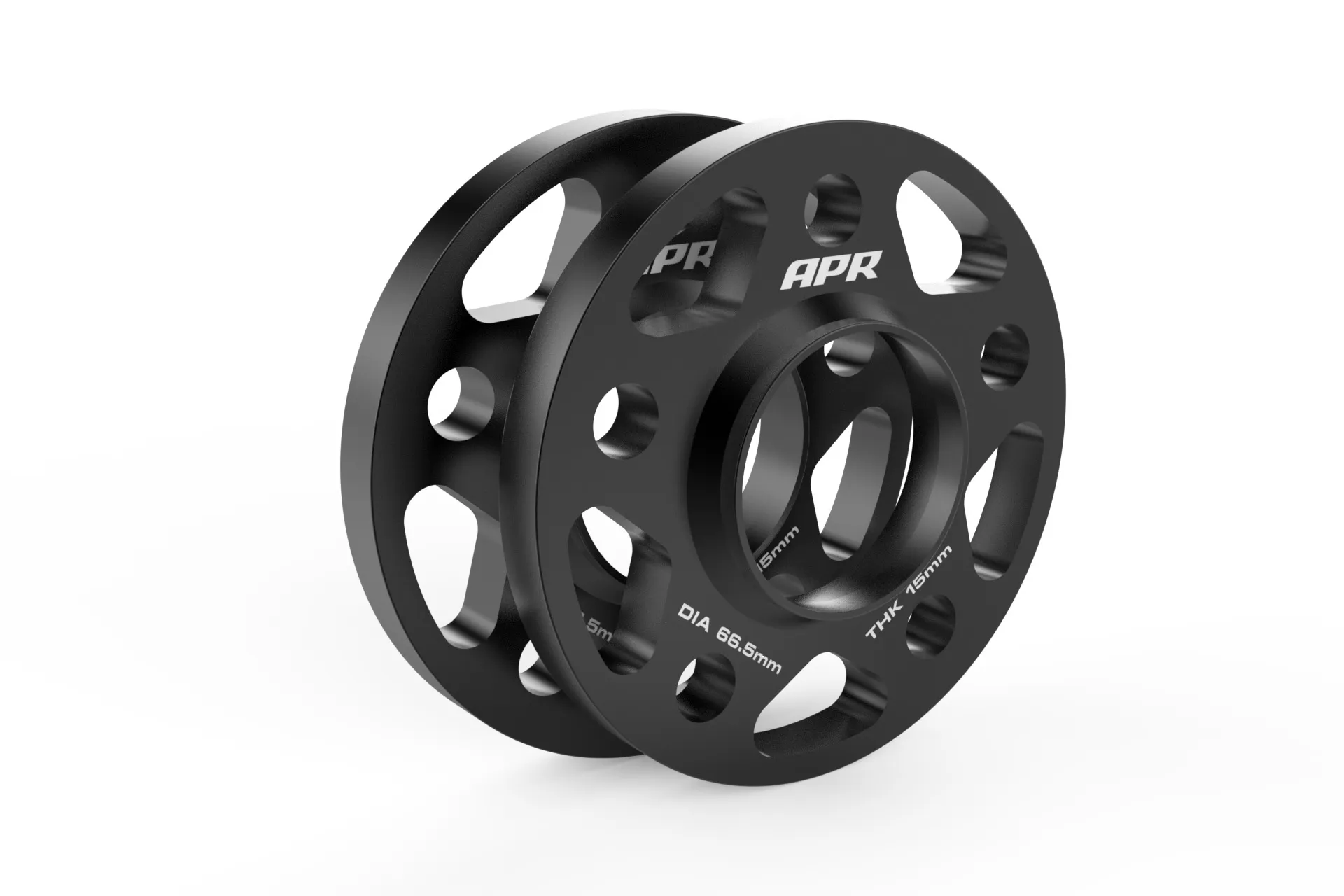 APR 66.5mm Center Bore 15mm Thick Wheel Spacer Kit - MS100168