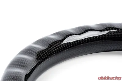 APR Carbon Fiber and Leather Steering Wheel Red No Paddles for Volkswagen MK7 GTI GLI 2014-2019 - MS100205