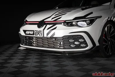 APR Carbon Fiber Front Lip Spoiler for Volkswagen GTI MK8 2022-2024 2.0L 4-Cyl - MS100236