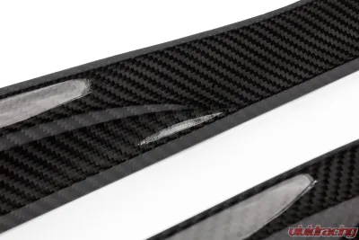 APR Carbon Fiber Side Skirts for Volkswagen GTI MK8 2022-2024, Gloss Finish - MS100240