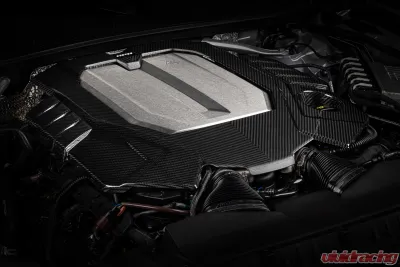 APR Carbon Fiber Engine Cover 4.0T EA825 for Audi RS6 RS7 Sportback 2021-2025 - MS100253