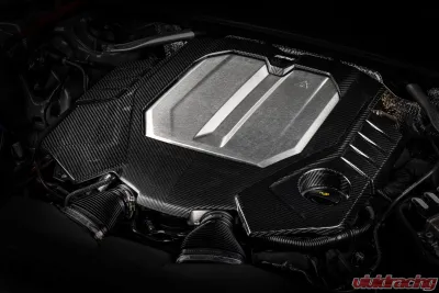 APR Carbon Fiber Engine Cover 4.0T EA825 for Audi RS6 RS7 Sportback 2021-2025 - MS100253