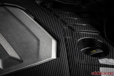 APR Carbon Fiber Engine Cover 4.0T EA825 for Audi RS6 RS7 Sportback 2021-2025 - MS100253