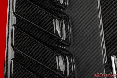 APR Carbon Fiber Engine Cover for Audi Q7/Q8, Bentley Bentayga, Lamborghini Urus, Porsche Cayenne (2019-2025) - MS100256