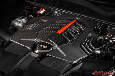 APR Carbon Fiber Engine Cover for Audi Q7/Q8, Bentley Bentayga, Lamborghini Urus, Porsche Cayenne (2019-2025) - MS100256
