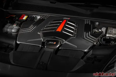 APR Carbon Fiber Engine Cover for Audi Q7/Q8, Bentley Bentayga, Lamborghini Urus, Porsche Cayenne (2019-2025) - MS100256