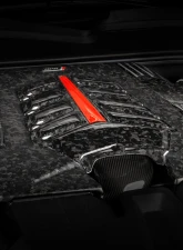 APR Engine Cover for Audi Q7/Q8, RS Q8, SQ7/SQ8, Bentley Bentayga, Lamborghini Urus, Porsche Cayenne - Forged Carbon Fiber, 2019-2025                                     - MS100257 - Image 8