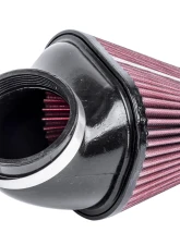APR Replacement Filter RF100002 for Audi A4 A5 2009-2017, Pleated Cotton Gauze, Black                                     - RF100002 - Image 2