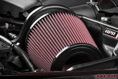 APR 4" Replacement Intake Filter RF100015 for Audi VW - Cotton Gauze, Black, 7x7x5.5 in. - RF100015