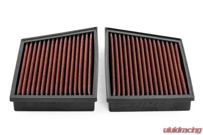APR Intake Filters for Porsche 911 (992) 3.0T/3.7T 2020-2024, Cotton Gauze, Red - RF100023