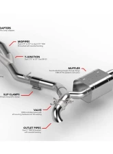 APR Rear Catback Exhaust System - SQ5 (B9)                                     - CBK0057 - Image 13