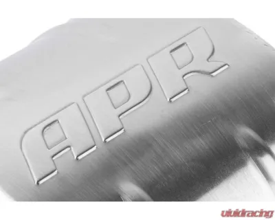 APR Premium Sound Absorption Muffler, Dual 2.5" Inlet/Outlet, Oval T304 Stainless Steel, 220mm x 169mm x 211mm - MUH0010