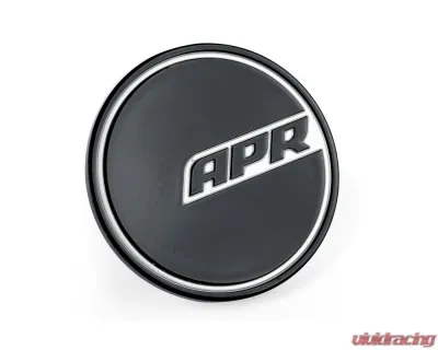 APR Black Forged Wheels Center Cap - Gloss Black - Fits Audi, Volkswagen, Porsche Models - Z1003406