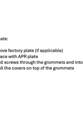 APR Silver on Black License Plate for A1000015 - Durable Aluminum, Standard Size                                     - A1000015 - Image 6