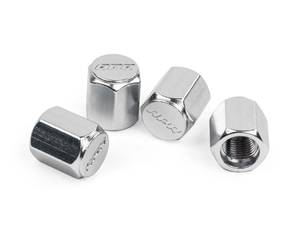 APR Silver Valve Stem Caps - MS100178
