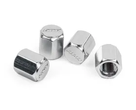 APR Silver Valve Stem Caps