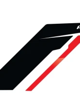 APR Black APR w/ Red Stripe Sideburns Fender Decal                                     - PM100332 - Image 3