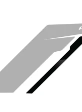 APR Silver Fender Decal with Black Stripe Sideburns for PM100335 Fitment                                     - PM100335 - Image 3