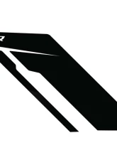 APR Black APR w/ Black Stripe Sideburns Fender Decal                                     - PM100344 - Image 2