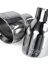 APR 4" Polished Double Walled Slashcut Tips                                     - TPK0001 - Image 4