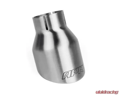 APR 4" Brushed Double Walled Slashcut Tips - TPK0002