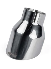 APR 4" Polished Silver Double Walled Slashcut Tips                                     - TPK0004 - Image 3