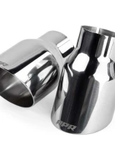 APR 3.5" Polished Silver Single Walled Slashcut Exhaust Tips TPK0005                                     - TPK0005 - Image 4