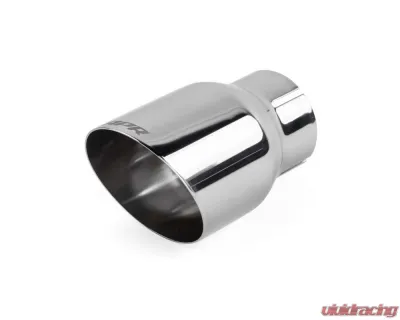 APR 3.5" Polished Silver Single Walled Slashcut Exhaust Tips TPK0005 - TPK0005
