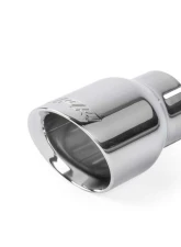 APR 3.5" Polished Silver Double Walled Slashcut Tips                                     - TPK0006 - Image 2
