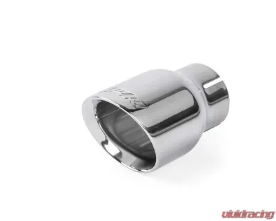 APR 3.5" Polished Silver Double Walled Slashcut Tips - TPK0006