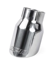 APR 3.5" Polished Silver Double Walled Slashcut Tips                                     - TPK0006 - Image 3