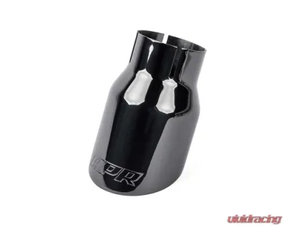APR 3.5" Diamond Black Double Walled Slashcut Tips - TPK0008