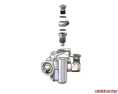 Earl's Performance Saginaw Type II Power Steering Pumps Remote Reservoir Adapter Kit w/ -10 AN Inlet - PS0002ERL