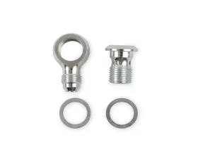Earl's Performance Power Steering Banjo & Banjo Bolt -6 AN