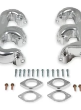 Hooker Exhaust Manifold 2.5 Outlet Silver Chevrolet Small Block                                     - 8525-1HKR - Image 6
