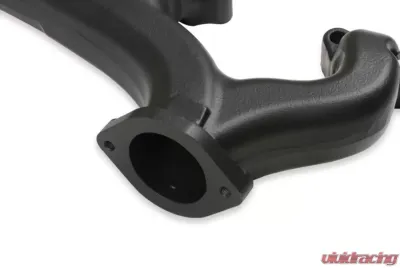 Hooker Exhaust Manifold D-Port Black Chevrolet Small Block - 8527-3HKR