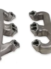 Hooker Exhaust Manifold D-Port Natural Chevrolet Small Block                                     - 8527HKR - Image 3