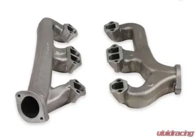 Hooker Exhaust Manifold D-Port Natural Chevrolet Small Block - 8527HKR