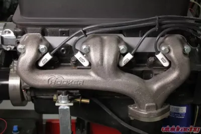 Hooker Exhaust Manifold D-Port Natural Chevrolet Small Block - 8527HKR