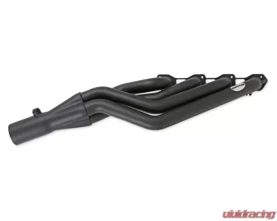 Hooker BlackHeart Black Painted Gen III Hemi Swap Mid-Length Headers Dodge D100/D150 | Ramcharger | Plymouth 1972-1974 - BH2583