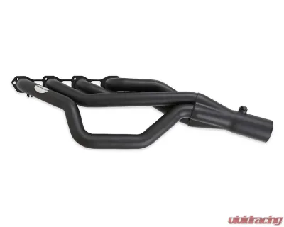 Hooker BlackHeart Black Painted Gen III Hemi Swap Mid-Length Headers Dodge D100/D150 | Ramcharger | Plymouth 1972-1974 - BH2583