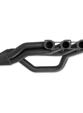 Hooker BlackHeart Black Painted Gen III Hemi Swap Mid-Length Headers Dodge D100/D150 | Ramcharger | Plymouth 1972-1974                                     - BH2583 - Image 6