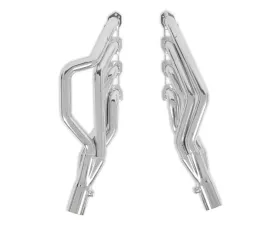 Hooker BlackHeart Silver Ceramic Coated Gen III Hemi Swap Mid-Length Headers Dodge D100/D150 | Ramcharger | Plymouth 1972-1974