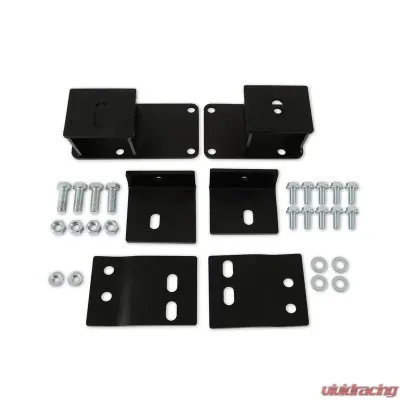 Hooker BlackHeart Gen III Hemi Swap Engine Mounting Brackets Dodge W100 | W150 4WD Trucks 1972-1993 - BHS5118