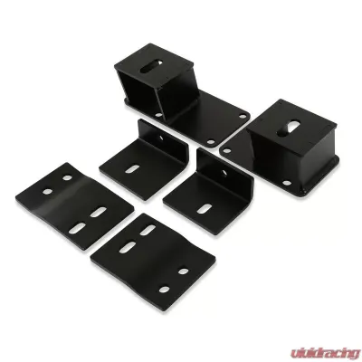 Hooker BlackHeart Gen III Hemi Swap Engine Mounting Brackets Dodge W100 | W150 4WD Trucks 1972-1993 - BHS5118