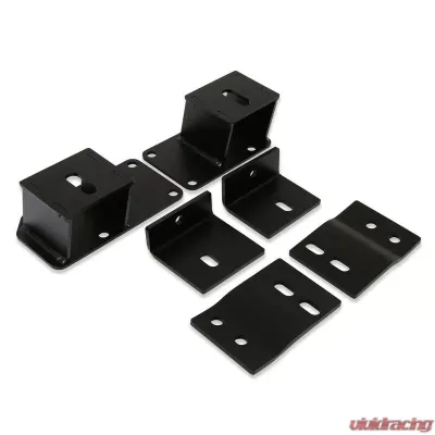 Hooker BlackHeart Gen III Hemi Swap Engine Mounting Brackets Dodge W100 | W150 4WD Trucks 1972-1993 - BHS5118