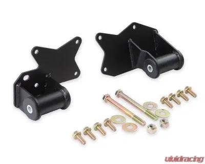 Hooker Blackheart Engine Mount Brackets Mopar A-Body (Dodge Dart/Scamp & Plymouth Valiant/Duster) with factory V8 K-member 1973-1976 - BHS571