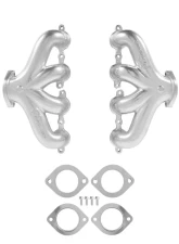 Hooker Blackheart LS Swap Exhaust Manifolds Center Dump Silver Ceramic                                     - 8504-1HKR - Image 8